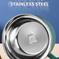 Stainless Steel Instant Noodle Bowl with Lid | Portable Sealed Drain Bowl | Kitchen Utensil & Food Storage Partner