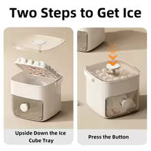 Ice Cube Machine – Large Capacity Double-Layer Design