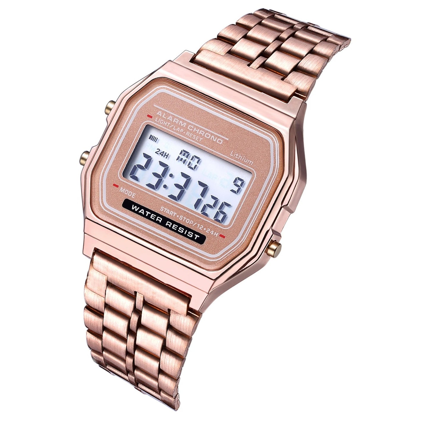 2025 Waterproof Digital LED Sports Watch – Unisex Casual Electronic Wristwatch for Men & Women