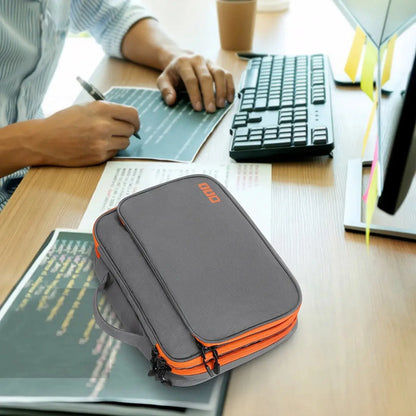 Multi-Layer Electronic Accessories Organizer Bag – Portable Travel Cable Storage Case for iPad, Chargers & Gadgets My Store