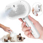 Steam Pet Grooming Comb | USB Rechargeable Pet Steam Comb