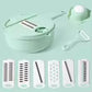 "HomeMaster Multi-Tool: Manual Ginger Grinder, Garlic Peeler & Vegetable Slicer"
