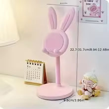 Cute Rabbit Phone & Tablet Holder Hands-Free Viewing with Style .