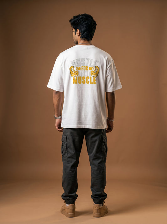 MUSCLE OVERSIZED T SHIRT 