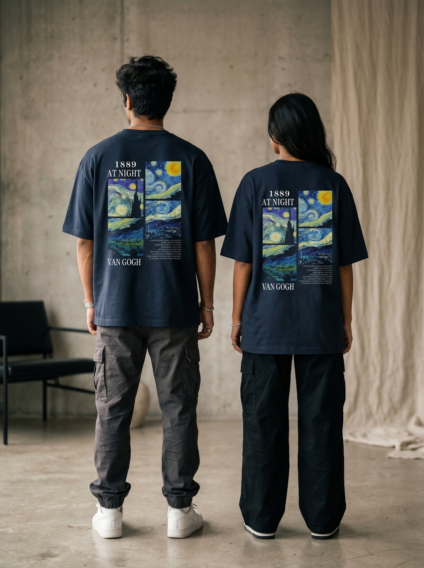 NIGHT Oversized Standard T-Shirt