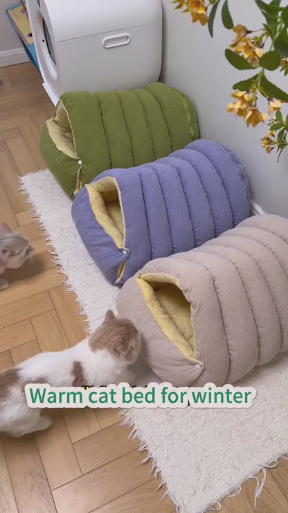 Cat Cave House | Washable Enclosed Bed