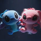 NEW 12-18cm Lilo & Stitch Couple Plush Keychain – Kawaii Anime Stuffed Doll Pendant for Girls, Kids & Xmas Gift