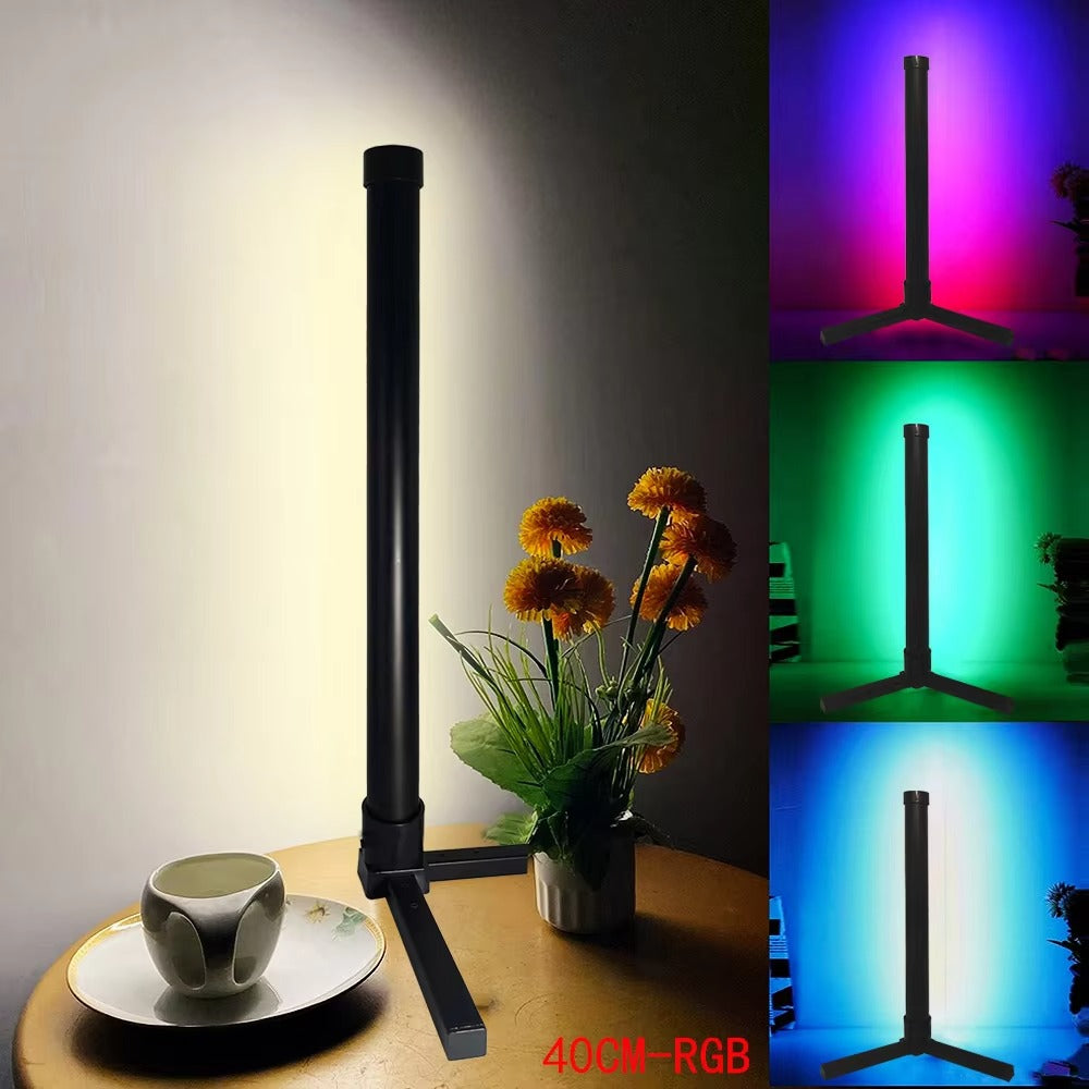 RGB LED Corner Floor Lamp