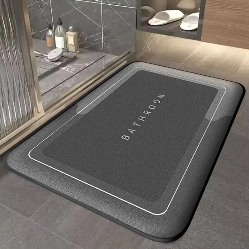 Thickened Bathroom & Entry Mat – Quick-Drying, Non-Slip, Dirt-Resistant